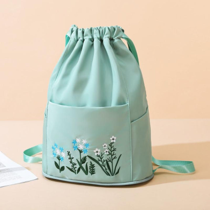 Multifunctional Travel Bag Embroidered with Cord | Stornfield