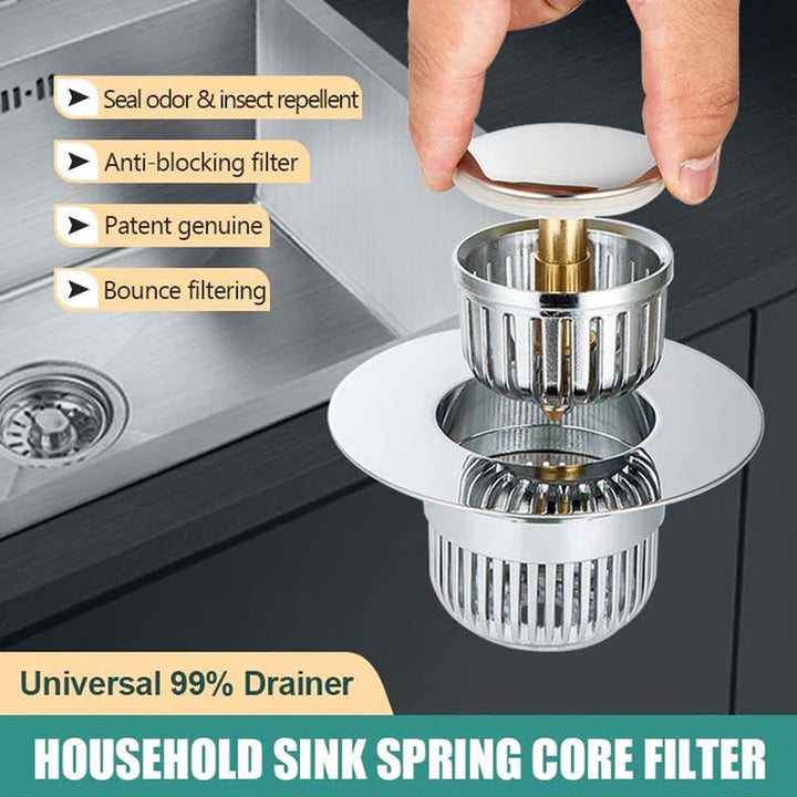 Double-layer Stainless Steel Filter Plug | Stornfield