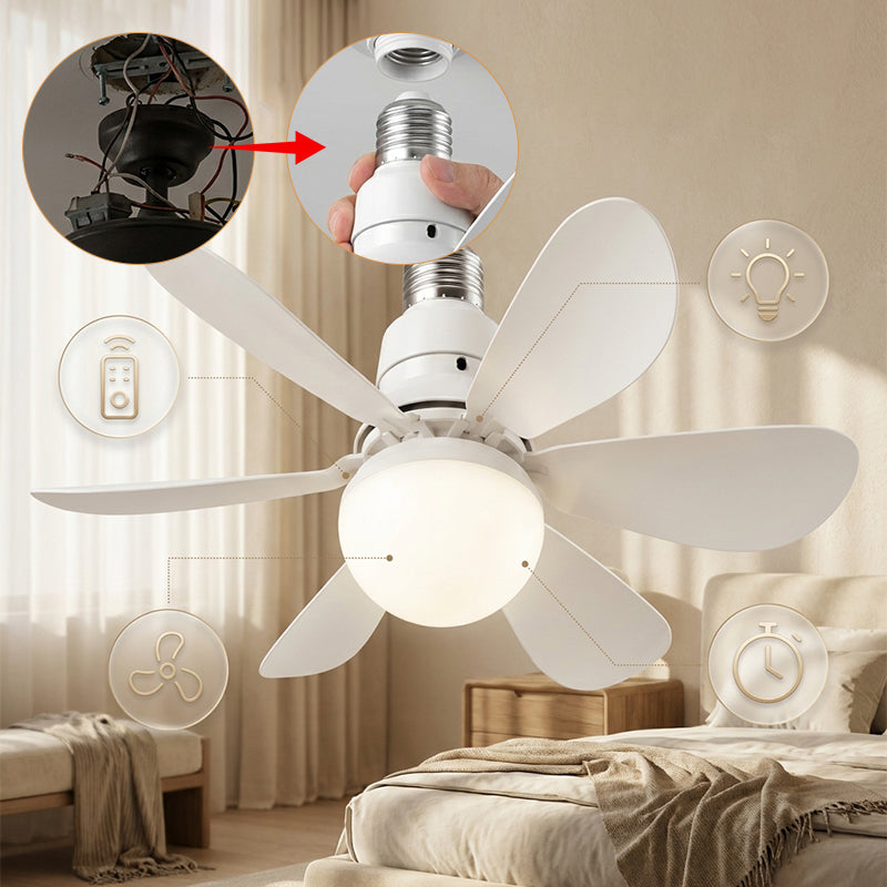 Modern Low Profile Ceiling Fan Light | Stornfield