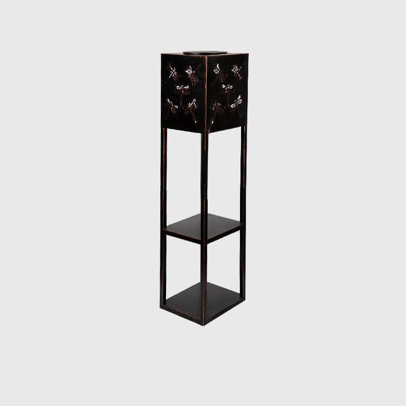 Solar Butterfly Light Shadow Square Shelf Planter Light Garden Decorative Outdoor Waterproof Patio Outdoor Light | Stornfield