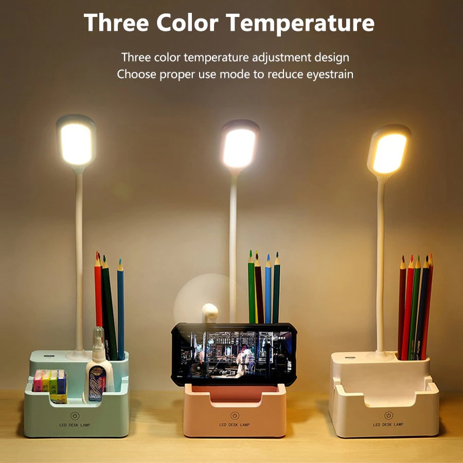 Stornfield | Desk Lamp with Phone Holder