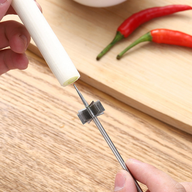 Stainless Steel Plum Blossom Onion Slicer | Stornfield