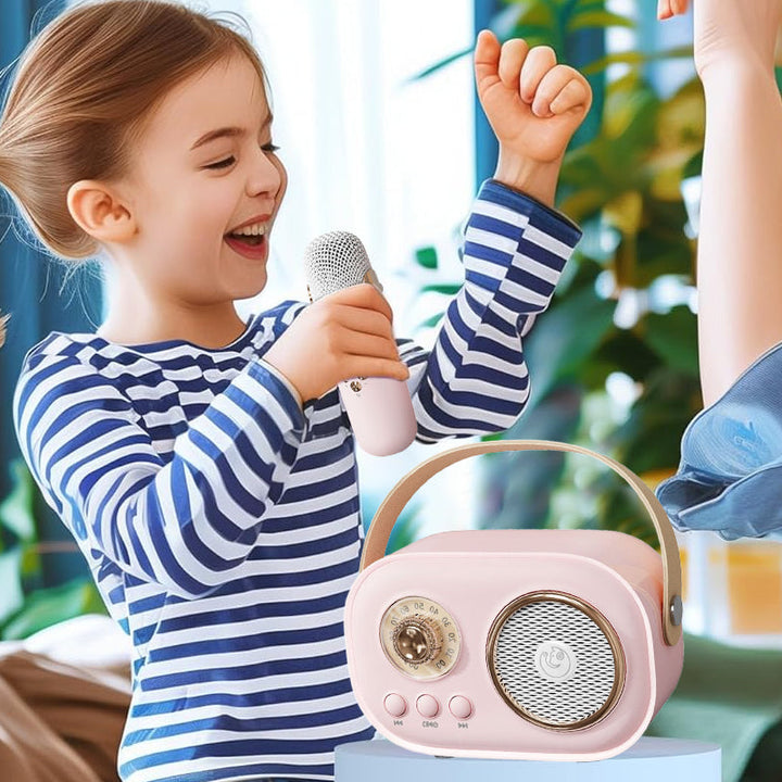 Portable Bluetooth speaker with wireless microphone | Stornfield