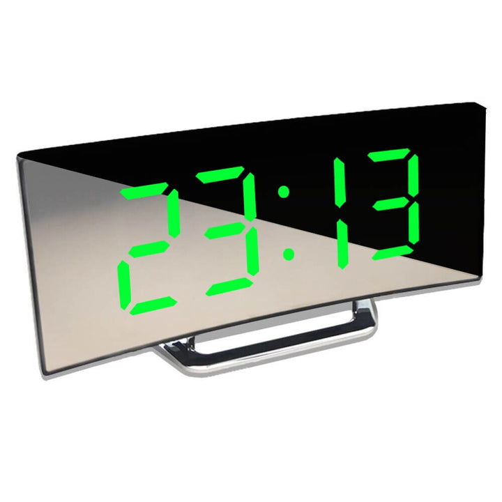 Stornfield | Curved LED Digital Alarm Clock - Rass