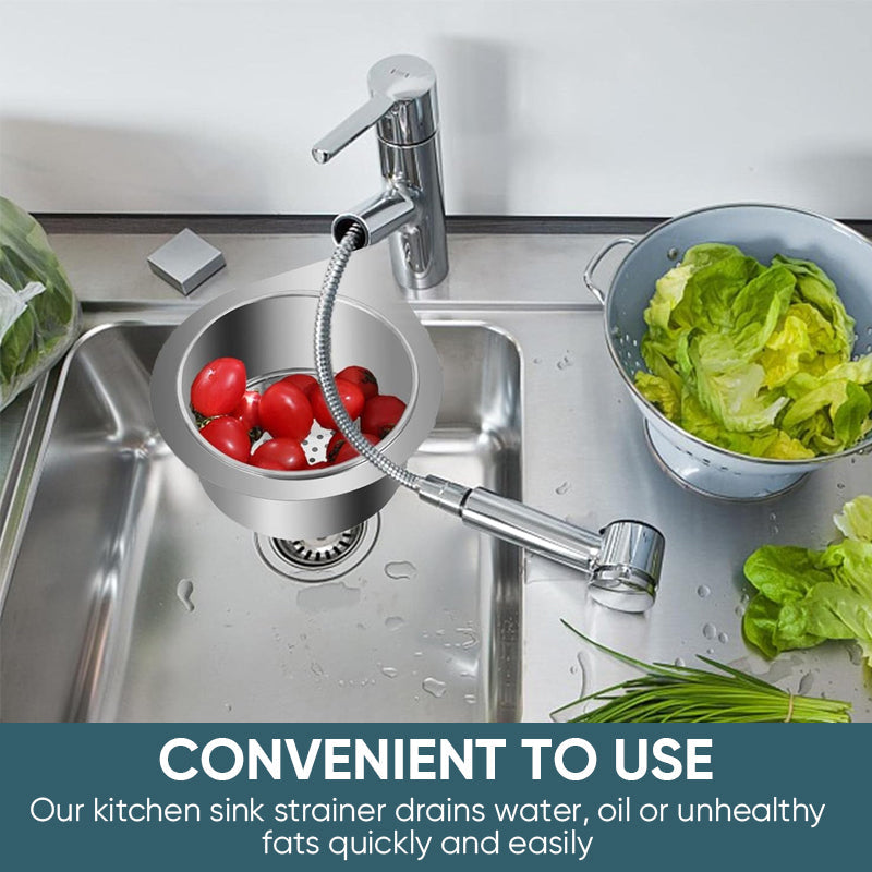 Stainless Steel Swan Sink Strainer Basket | Stornfield