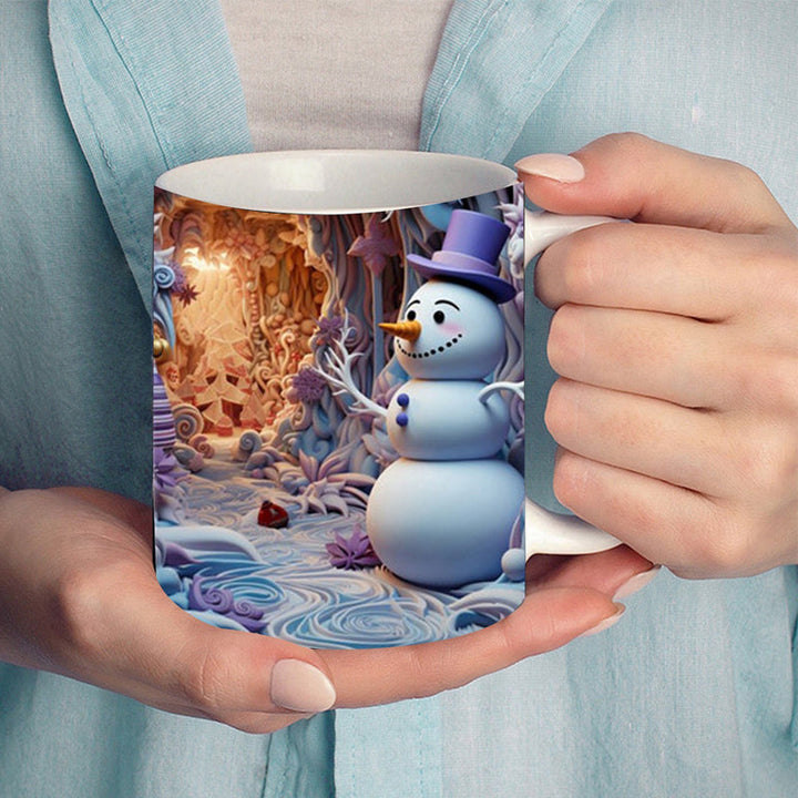 3D snowman mug | Stornfield