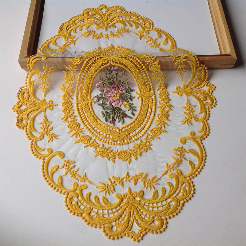 Handmade Crochet Lace Tablecloth Doilies | Stornfield