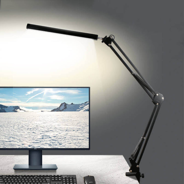 Stornfield | LED Eye-Protection Clip-On USB Reading Light with Long Foldable Arm