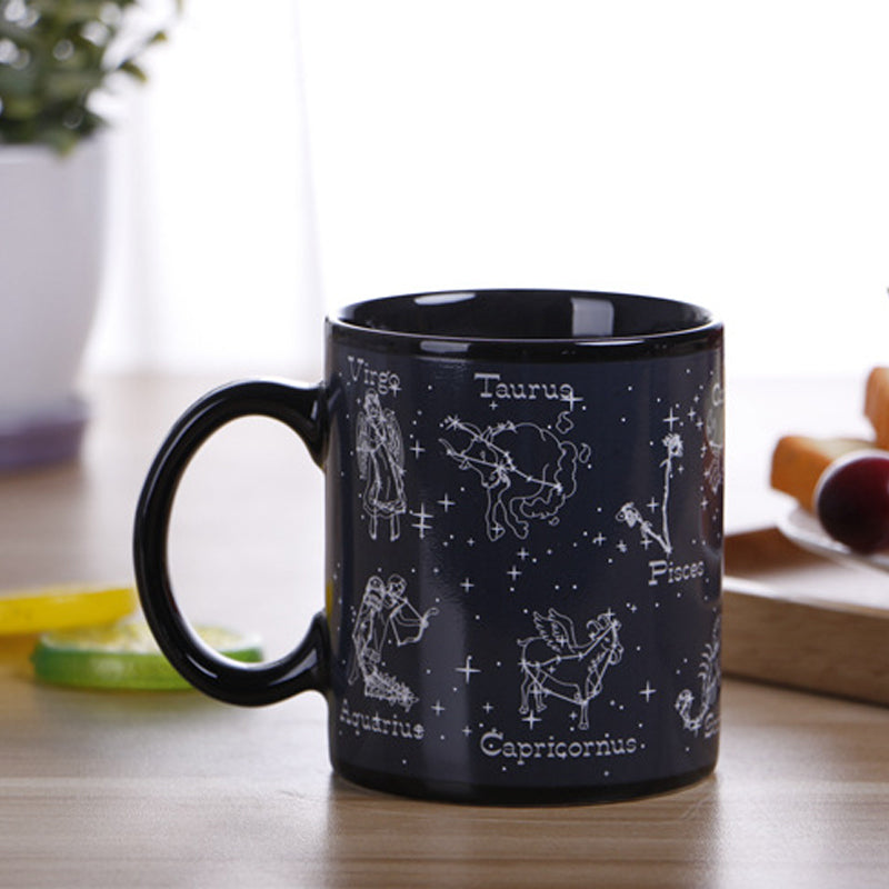 Heat-sensitive color-changing star mug | Stornfield