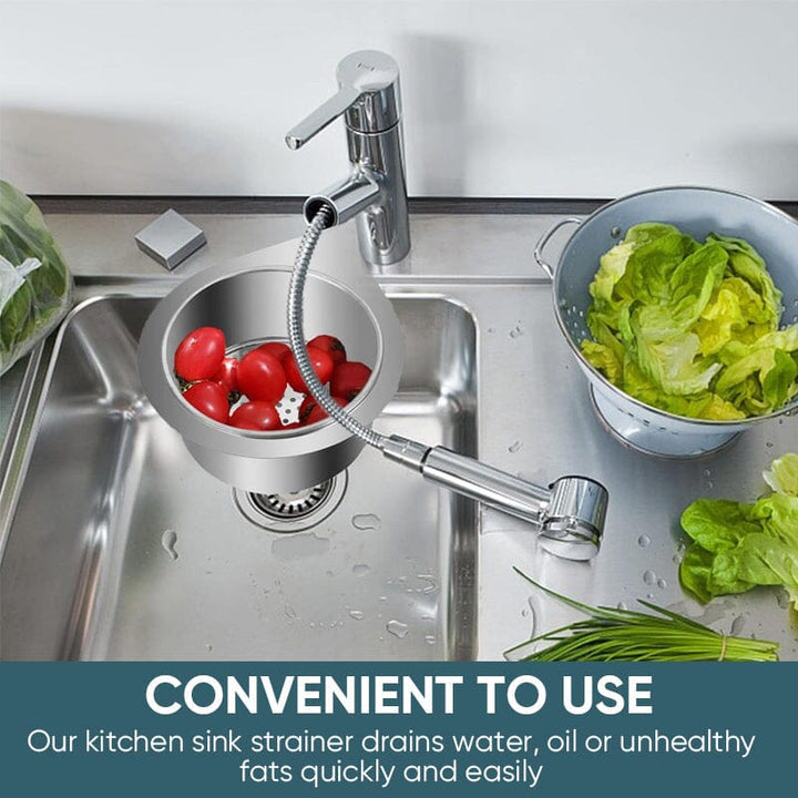 Stainless Steel Swan Sink Strainer Basket | Stornfield