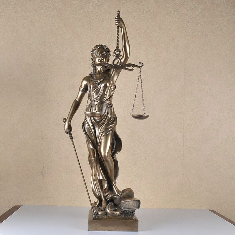 Goddess of Justice Statue Decoration | Stornfield
