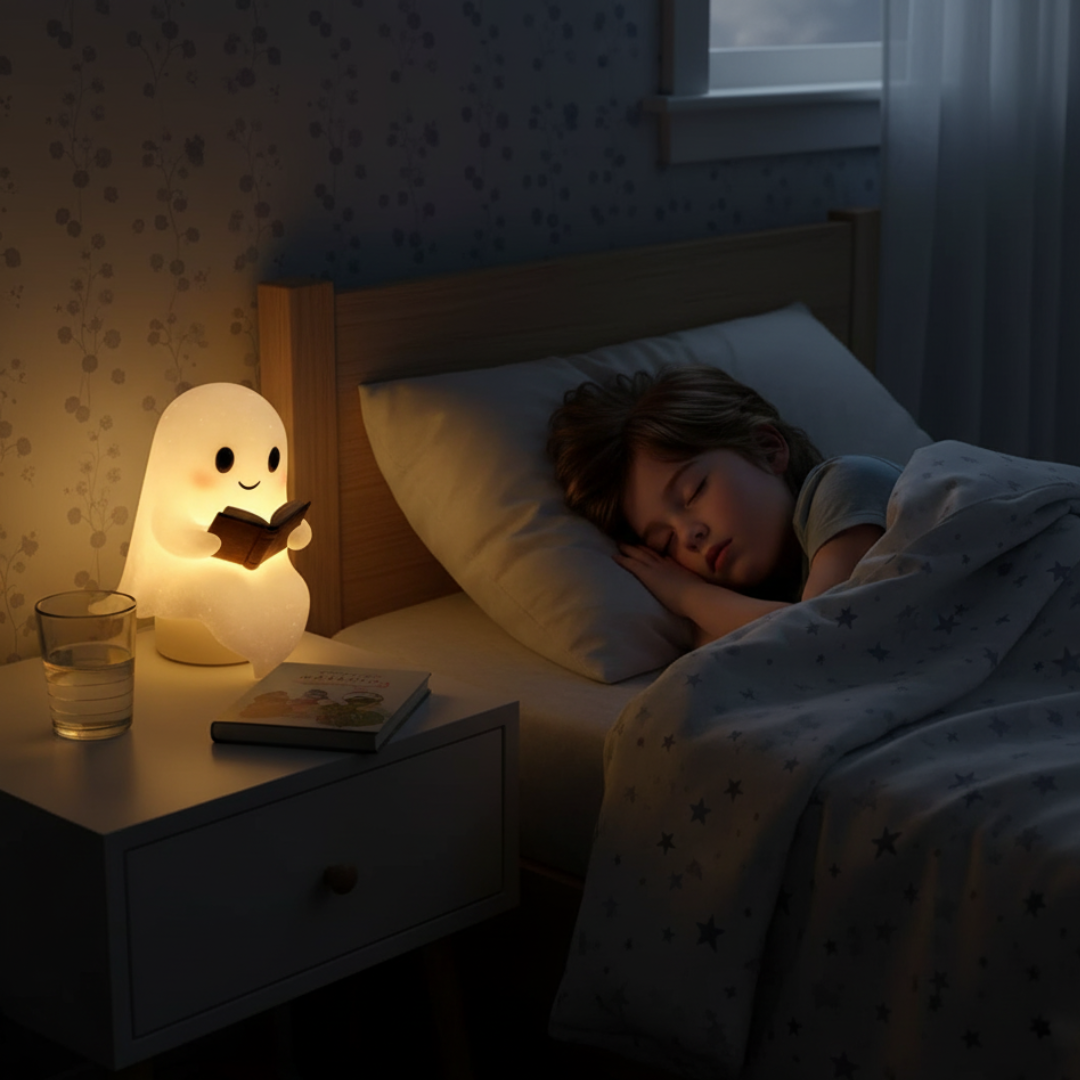 NachtGeest Lamp – Handmade Decorative Night Lamp with Warm Light | Stornfield