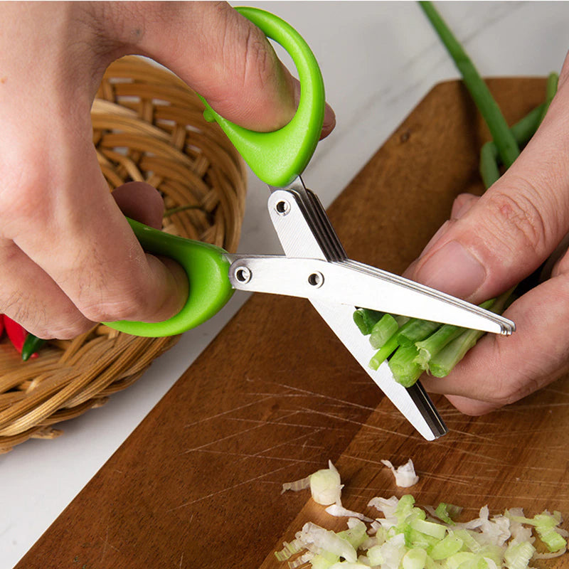 5 Layers Stainless Steel Multifunctional Kitchen Scissors | Stornfield