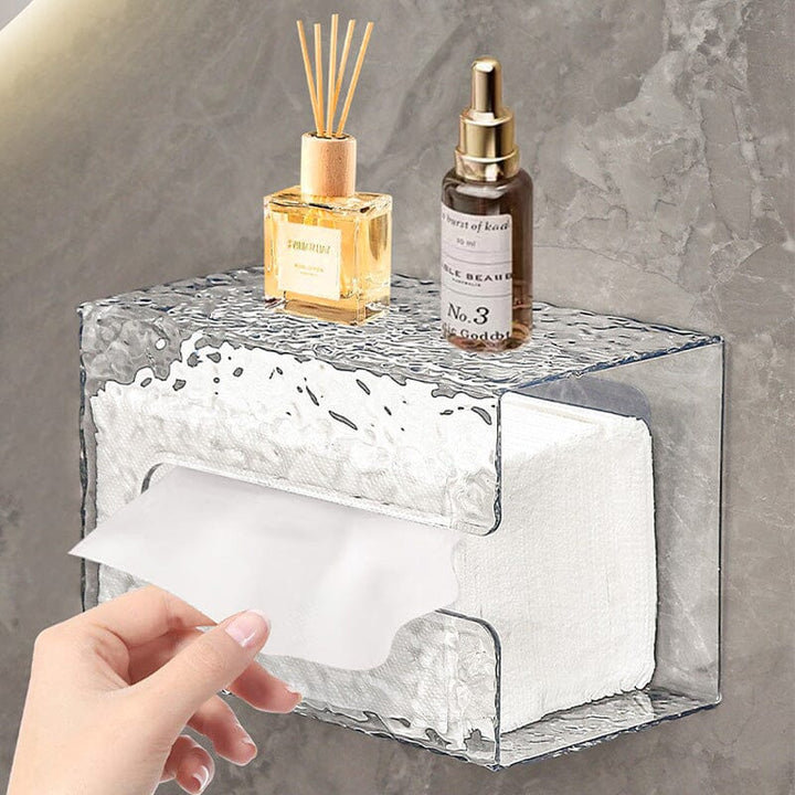 Multifunctional glacier pattern tissue box | Stornfield