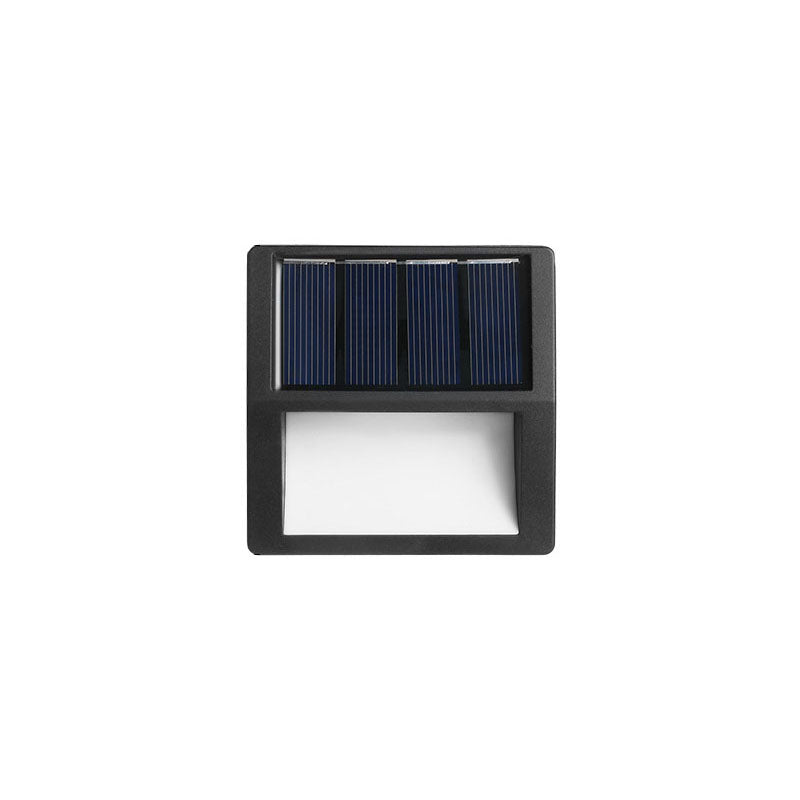 Outdoor Solar Round Square LED Waterproof Patio Step Light | Stornfield