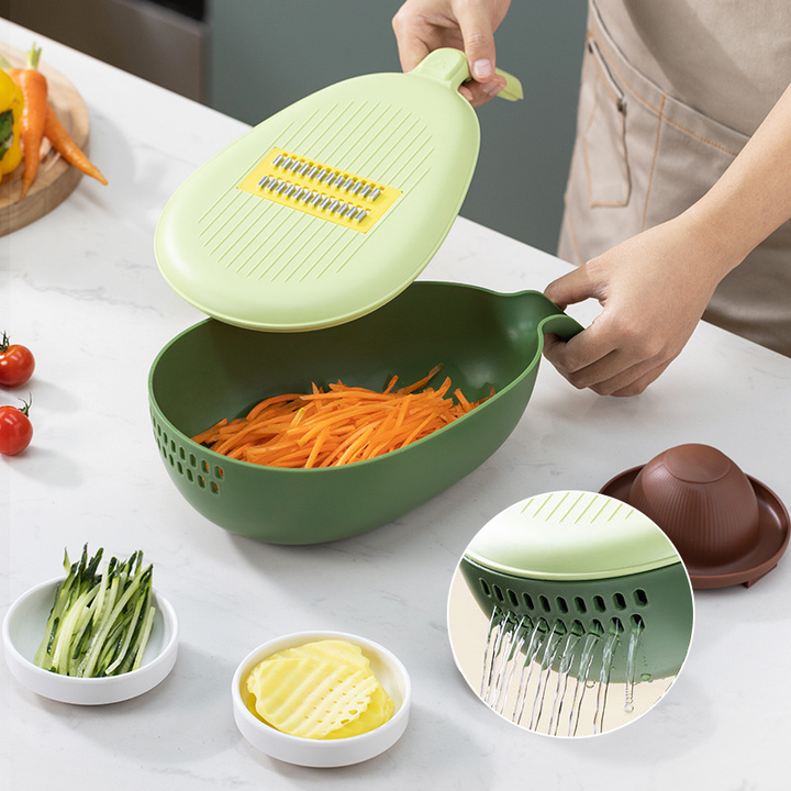 Avocado Shape Vegetable Cutting Chipper | Stornfield
