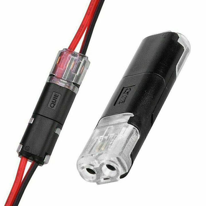 Double-wire Push-in Connector with Locking Buckle | Stornfield