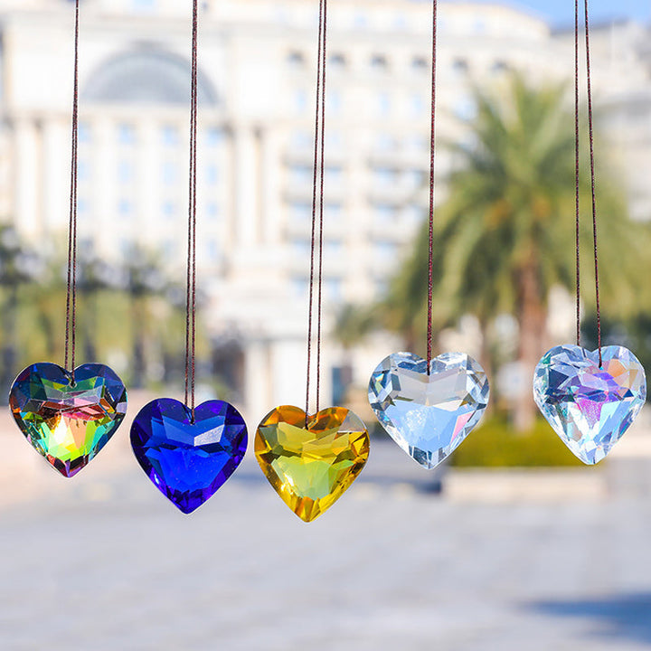 Stornfield | Heart Shaped Suncatcher Hanging Prism Crafts