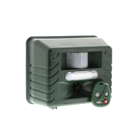 Stornfield | Outdoor Ultrasonic Bird Repeller | Effective, Humane Woodpecker Deterrent for Gardens, Patios & Farms
