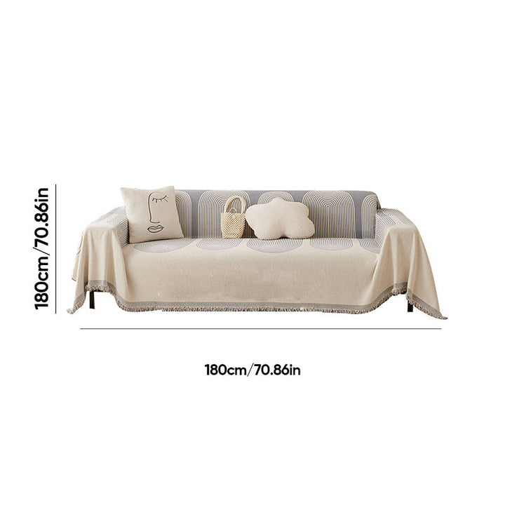 Double-Sided Chenille Sofa Cover | Stornfield
