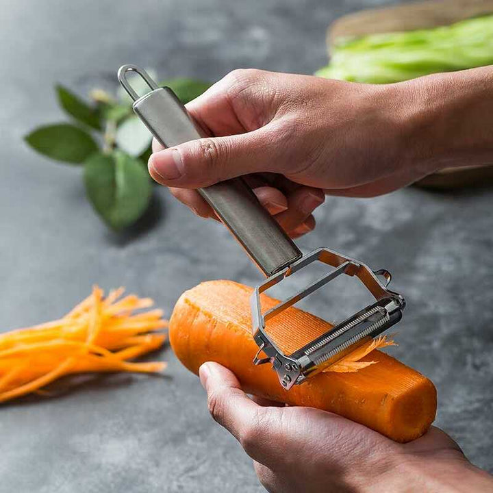 2-in-1 Stornfield Steel Vegetable Peeler