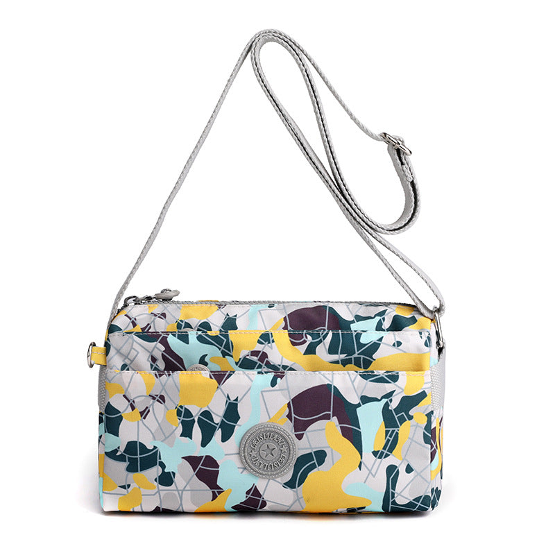 Women's Casual Multi-layer Fashionable Simple Shoulder Bag Made of Nylon | Stornfield