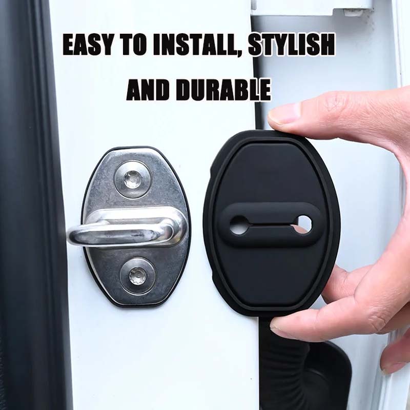 Car Silicone Door Lock Protective Cover (4PCS) | Stornfield
