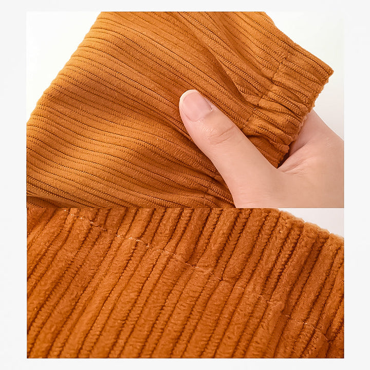 Corduroy elastic tie organizer | Stornfield