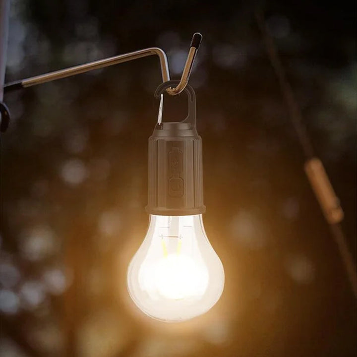 Outdoor Camping Hanging Type-C Charging Retro Bulb Light | Stornfield