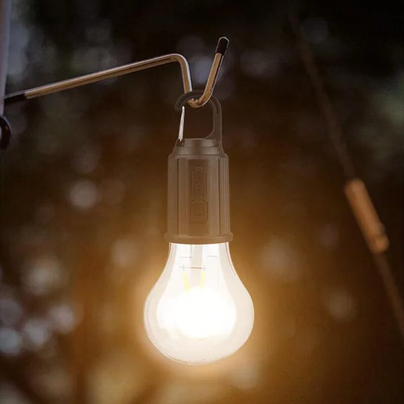 New Outdoor Camping Hanging Type-C Charging Retro Bulb Light | Stornfield