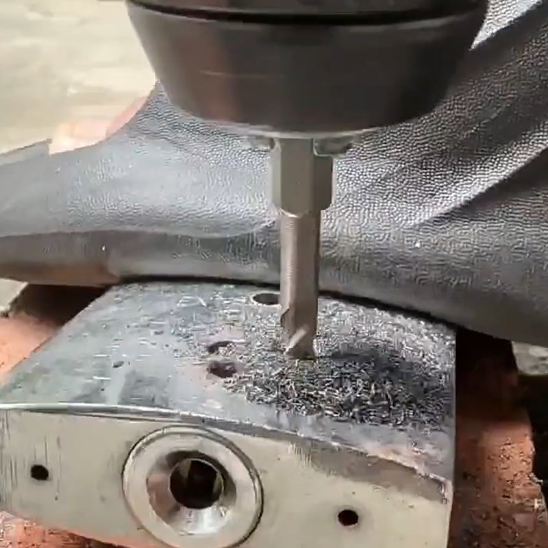 High-strength eccentric drill with angled head | Stornfield