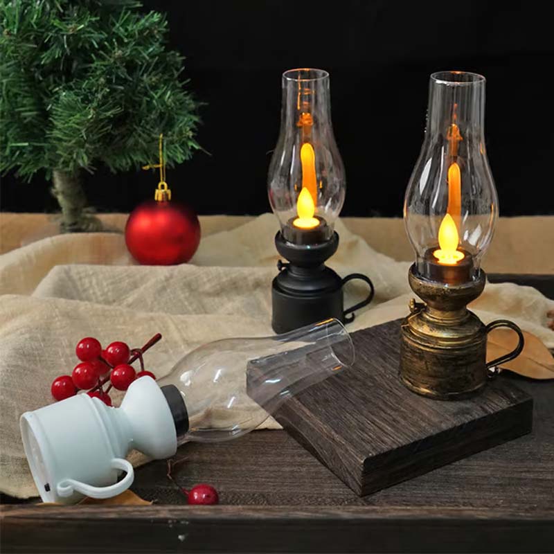 Electronic LED Vintage Oil Lamp | Stornfield