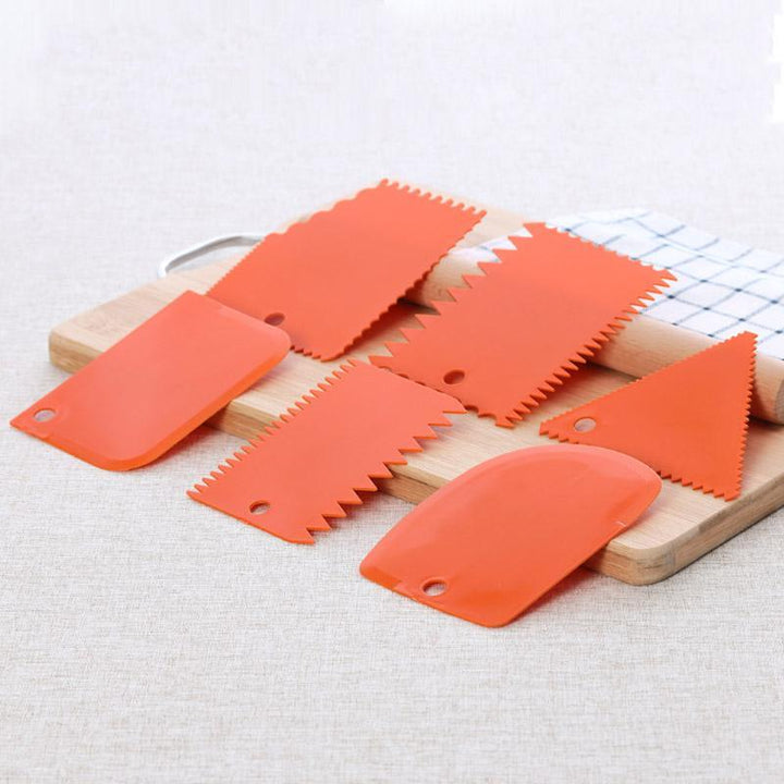 Cake Scraper Edge Decorating Set (6 PCs) | Stornfield