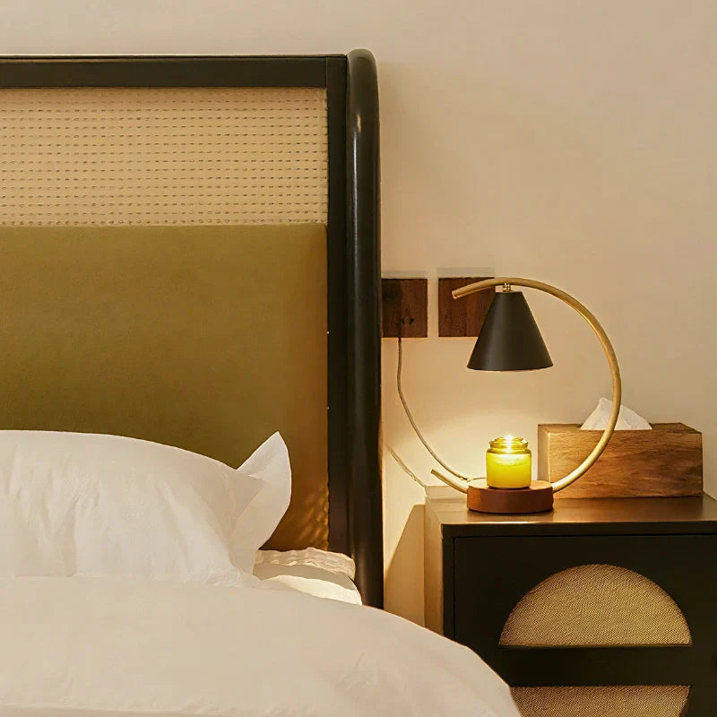 Moon Arc Wax Lamp | Stornfield