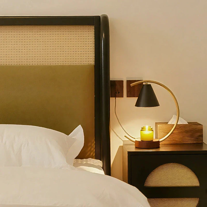 Moon Arc Wax Lamp | Stornfield
