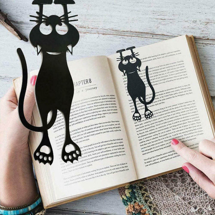 Neckline Black Cat Bookmark Stornfield