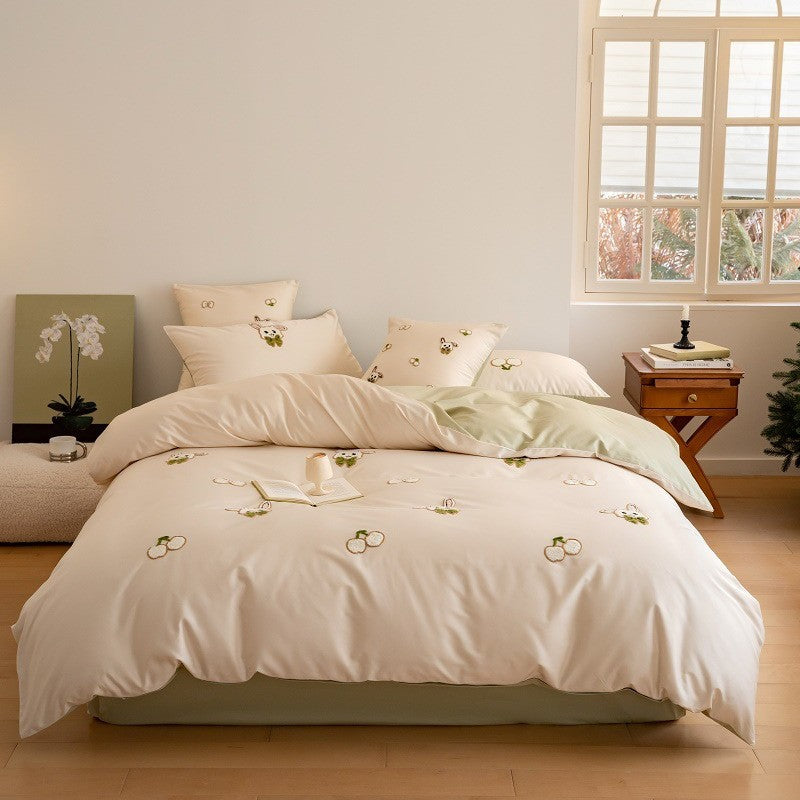 Cotton bedding set, brushed, cartoon design