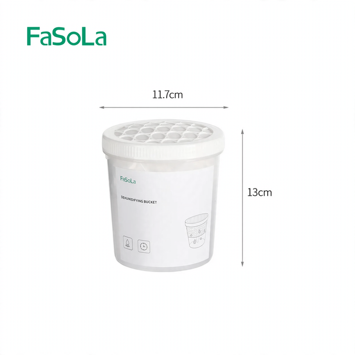 Dehumidifier box against moisture and mold