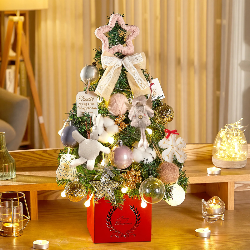 Mini Christmas Tree Set for the Table