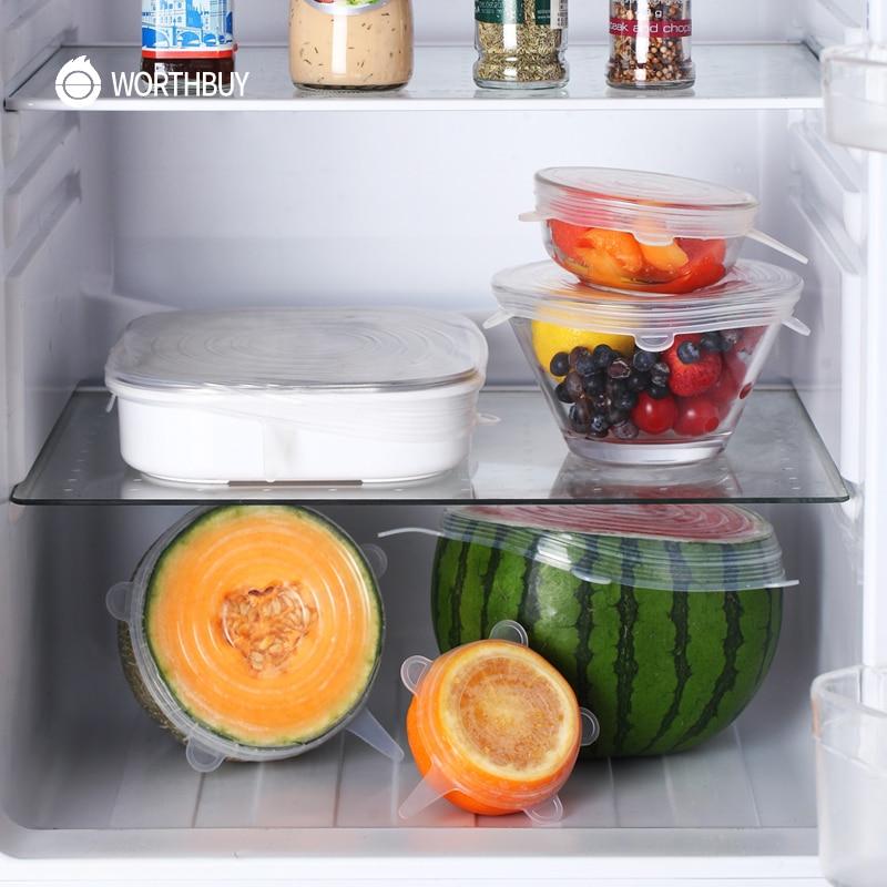 EcoLid - 6 Reusable and Stretchable Silicone Tank Lids | Stornfield