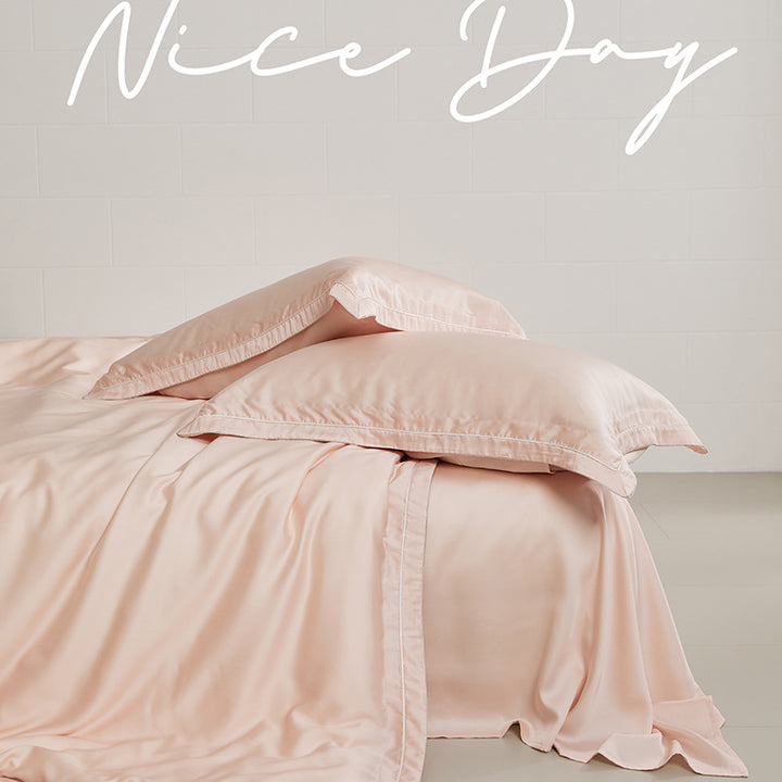 Luxurious bedding set made of long-staple cotton