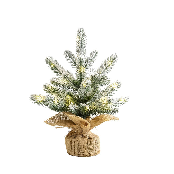 Mini Christmas tree made of PE, 35 cm, snow-covered