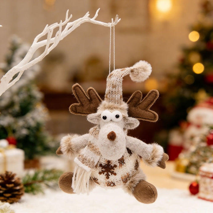 Christmas Elf Set: Santa Claus, Snowman, Reindeer