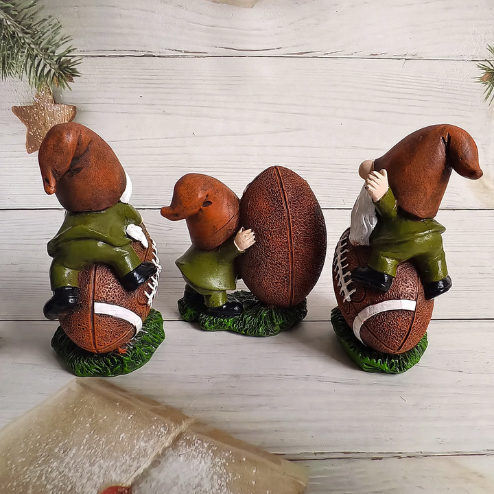 Decorative gnome figure made of resin