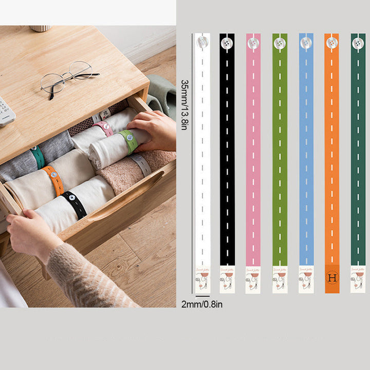 Clothing Storage Tie Straps (10 PIECES) | Stornfield