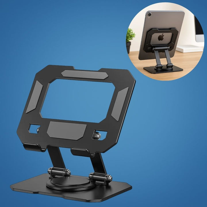 DeskEase | Adjustable Tablet Stand – Ergonomic Comfort – Foldable Non-Slip Design – Ideal for Work, Study, Travel, and Video Calls Stornfield