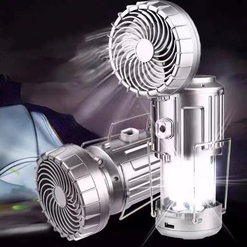 Camping lamp with Fan | Stornfield