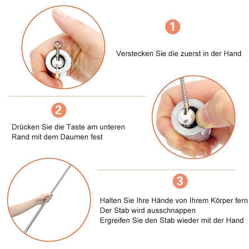 Stornfield | Portable Metal Rod for Self-Defense and Magic