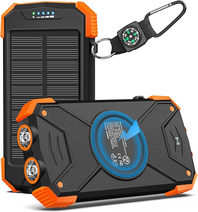Rivanta Solar-Powerbank Emergency Powerbank IPX4 | Stornfield