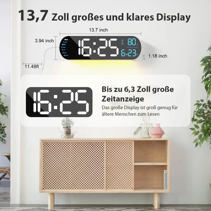 Saker multifunctional watch with LED display | Stornfield